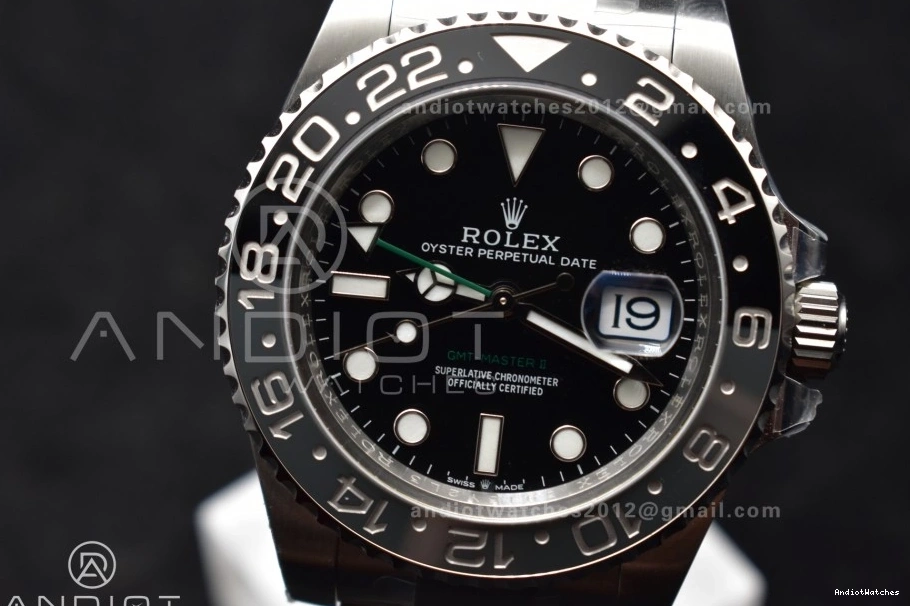 Edition 126710 Black Clean II on Gray 876 DD GRNR Best Strap Elegant Ceramic 1:1 904L Steel Oyster GMT-Master 0326